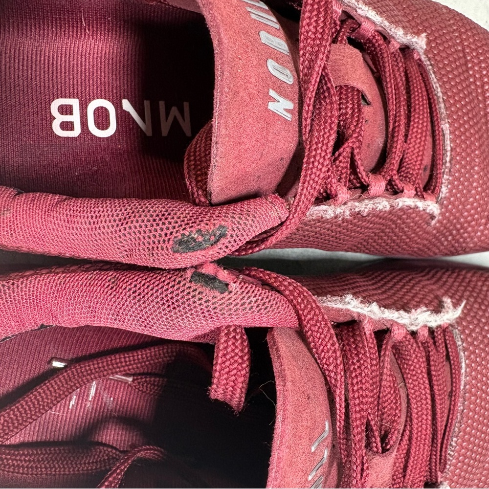 Nobull Outwork Edge Impact Womens Size 8 Burgundy Gum Athletic Shoes Sneakers - Picture 9 of 9